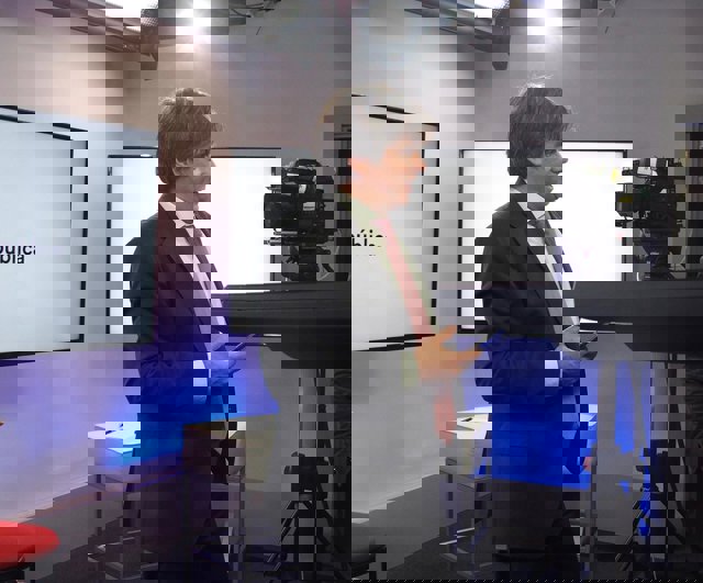 El expresidente de la Generalitat Carles Pugidemont