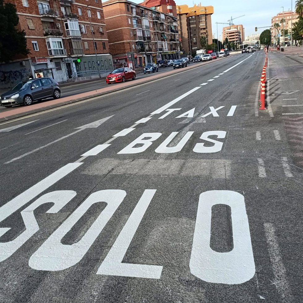 Imagen de las obras de señalización realizadas