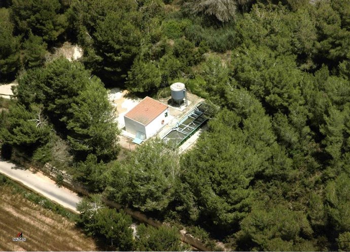 EDAR de Sant Josep de Sa Talaia.