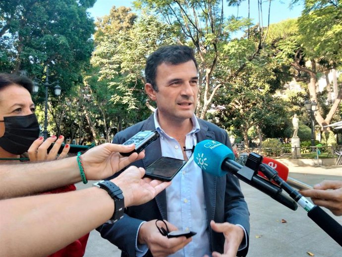 El vicesecretario de Política Municipal y Turismo del PP-A y presidente del PP de Cádiz, Bruno García, en una imagen de archivo.