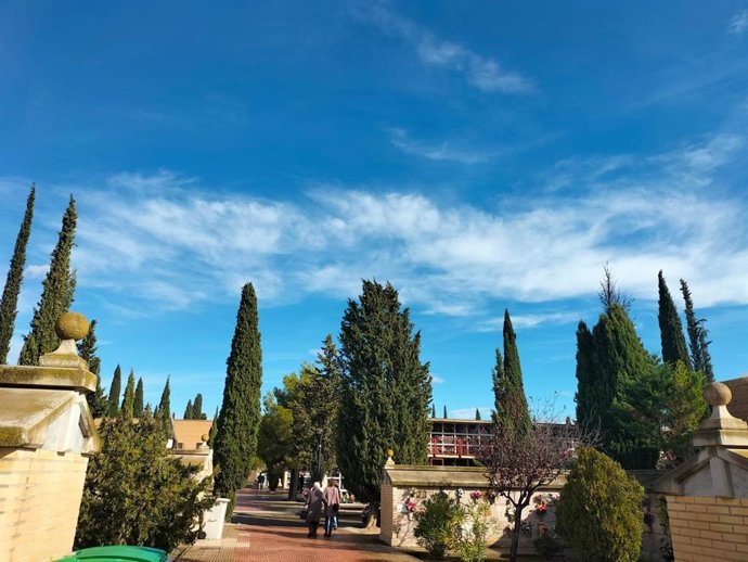 Cementerio de Torrero, en Zaragoza.