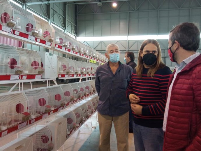 Millán inaugura la 49 edición del Concurso Ornitológico de Jaén