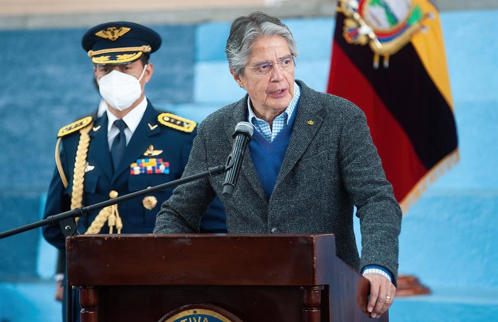 El presidente de Ecuador, Guillermo Lasso