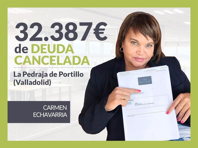 Carmen Echavarría, exonerada con Repara Tu Deuda