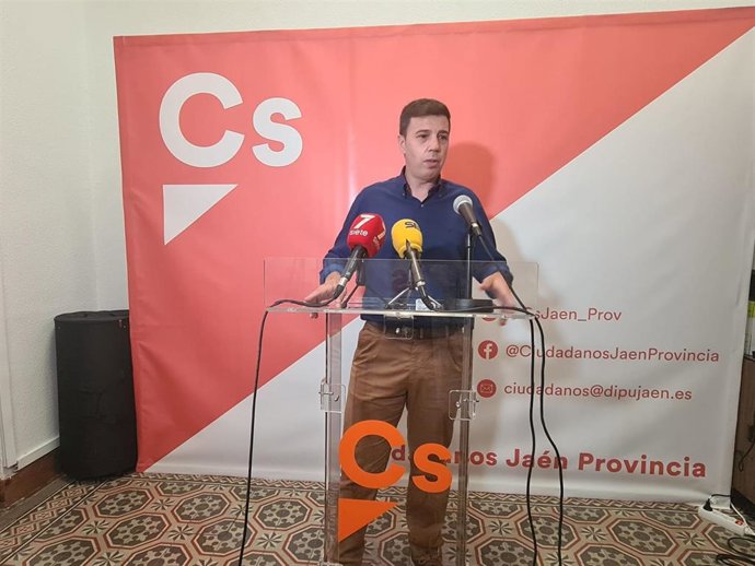 El portavoz de Cs en la Diputación de Jaén, Ildefonso Ruiz