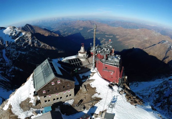 Observatorio Sonnblick en los Alpes austríacos.