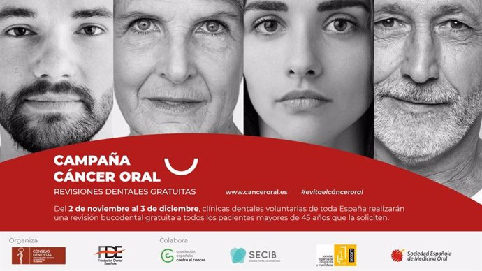 El Consejo General de Dentistas lanza la V Campaña de Prevención del Cáncer Oral