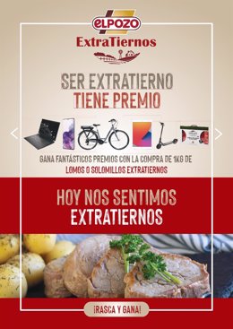 ElPozo Extratiernos lanza la promoción 'Ser Extratierno tiene premio'