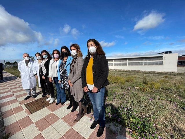 Visita a los terrenos del futuro centro de salud de Mancha Real