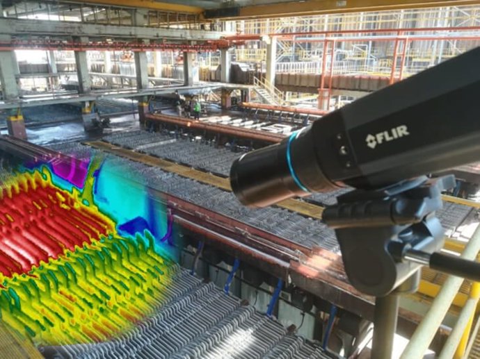Sistema de monitorización termográfica.
