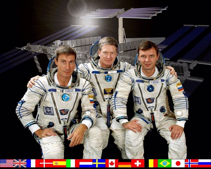 Tripulación de la Expedición 1 a la ISS
