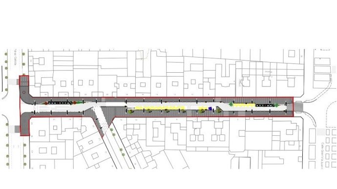 El proyecto definitivo de República Argentina añade tres plazas de aparcamiento y amplía los pasos de peatones