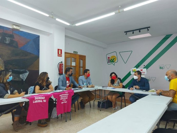 Reunión de Toni Valero con PTIS en Málaga
