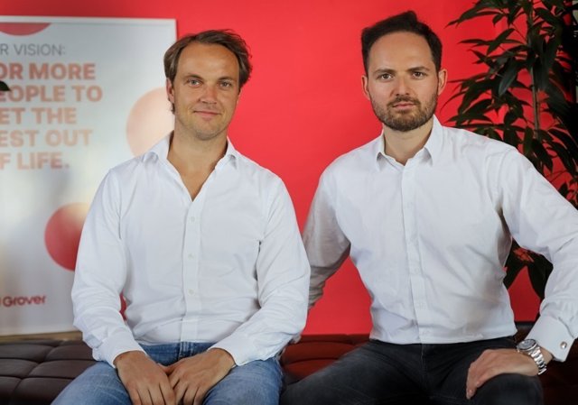 Archivo - El director financiero de Groverm, Thomas Antionoli, y el fundador y director general de Grover, Michael Cassau