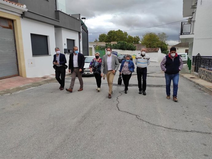 Visita de la Junta a Alomartes