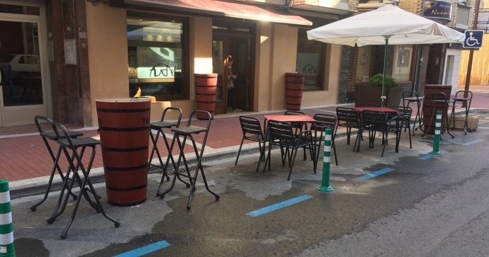 Haro estudia mantener las terrazas Covid del sector hostelero