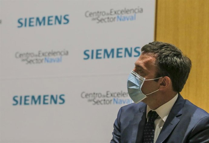 Archivo - El presidente de Navantia, Ricardo Domínguez