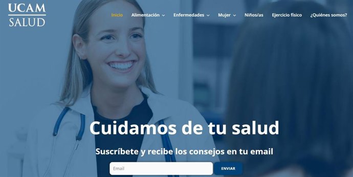 Nueva plataforma divulgativa de la UCAM ('lasaludentusmanos.Ucam.Edu)