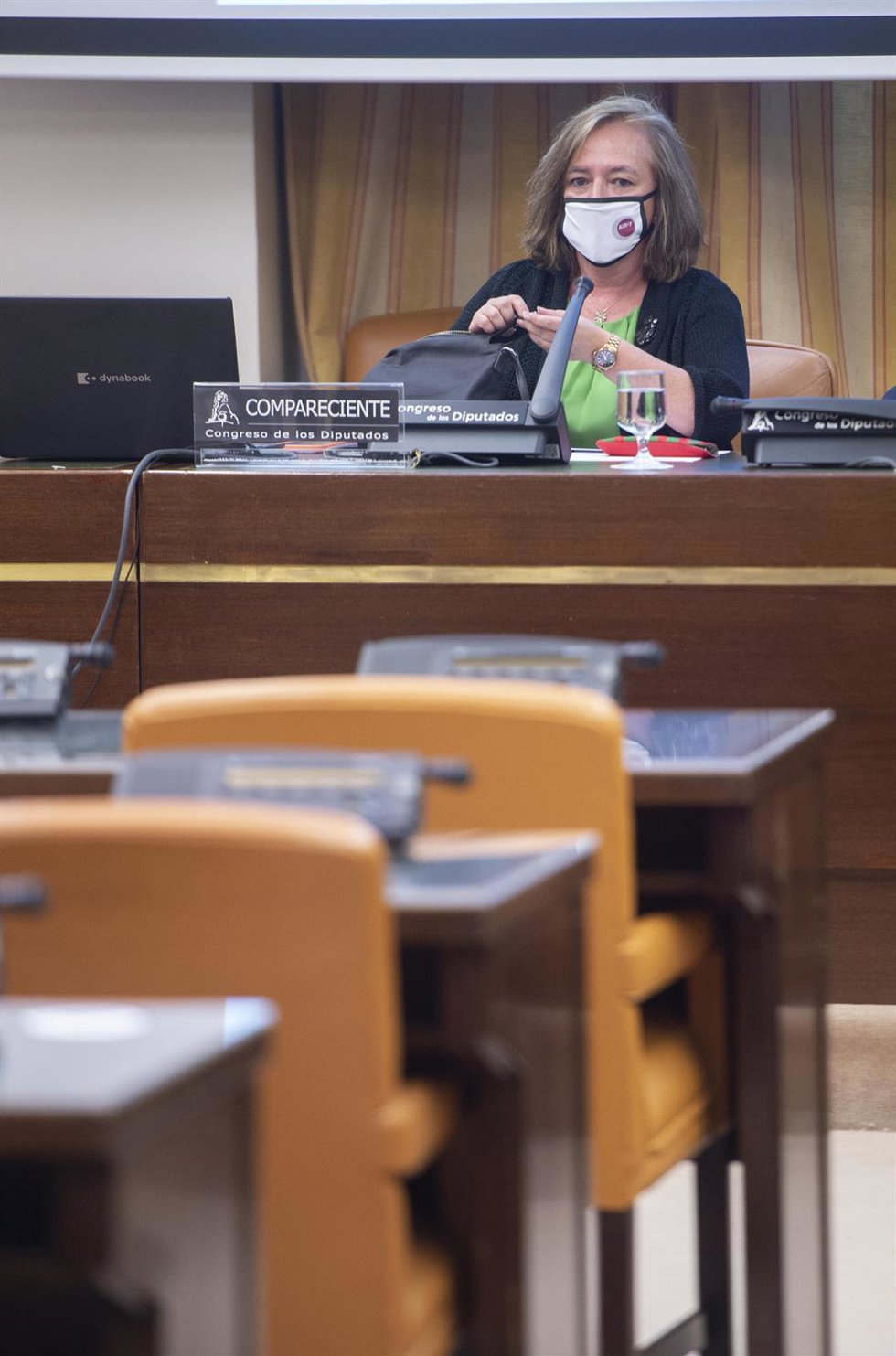 Archivo - La presidenta de la Autoridad Independiente de Responsabilidad Fiscal (AIReF), Cristina Herrero, comparece en la Comisión de Hacienda, a 29 de junio de 2021, en el Congreso de los Diputados, Madrid, (España). Su comparecencia se produce para i
