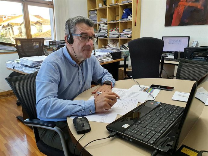 El concejal de Aguas de Torrelavega, Pedro Pérez Noriega