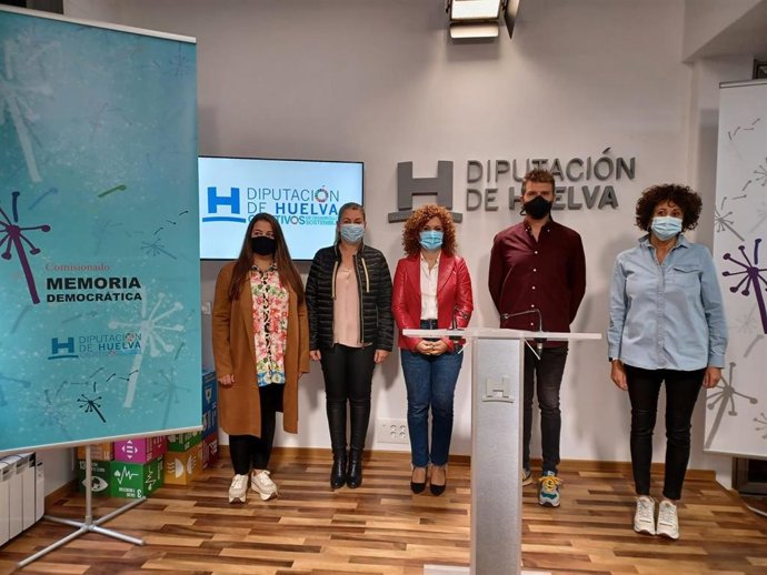Presentación de las actividades que el Comisionado de la Memoria Democrática ha diseñado para el alumnado de Educación Secundaria y Bachillerato de la provincia de Huelva.