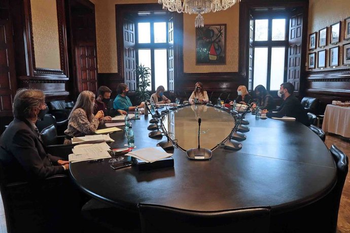 Reunión de la Mesa del Parlament del 2 de noviembre.