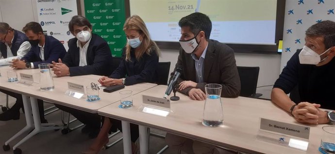 Presentación de la carrera solidaria Mallorca en marcha contra el cáncer.
