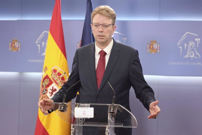 El portavoz del PDeCAT en el Congreso, Ferran Bel.