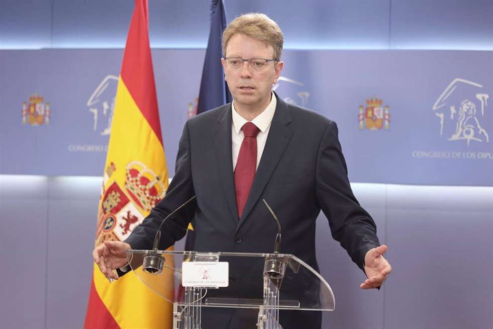 El portavoz del PDeCAT en el Congreso, Ferran Bel.