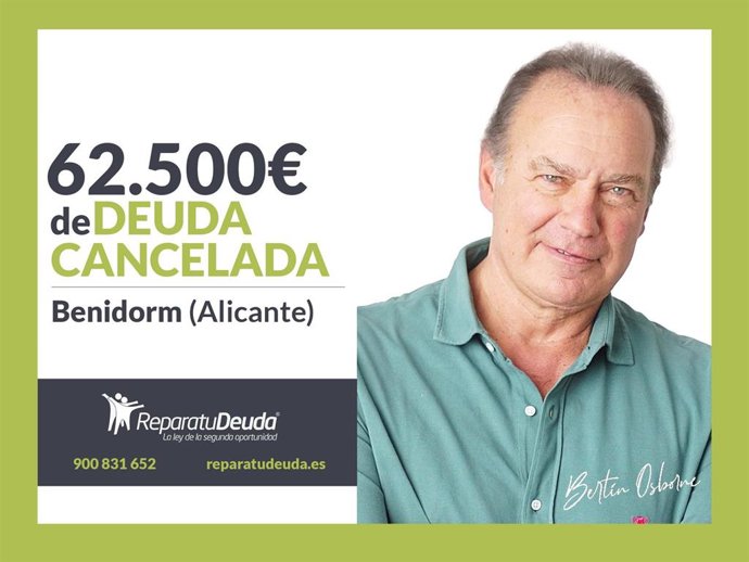 Bertín Osborne, imagen oficial de Repara Tu Deuda