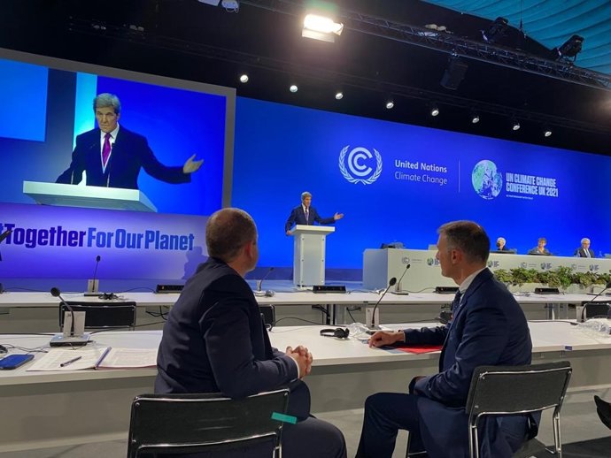 El embajador del Principado de Andorra en el Reino Unido de Gran Bretaña e Irlanda del Norte y en la República de Irlanda, Carles Jordana, y el secretario de Estado de Agricultura y Sostenibilidad, Marc Rossell.