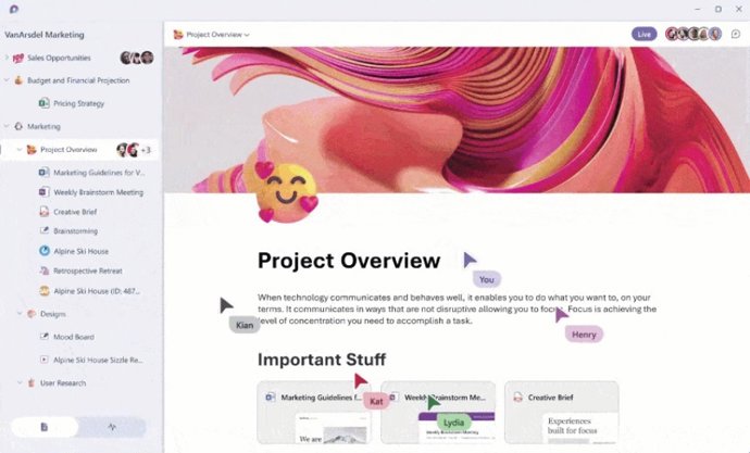 Espacio de trabajo de Microsoft Loop