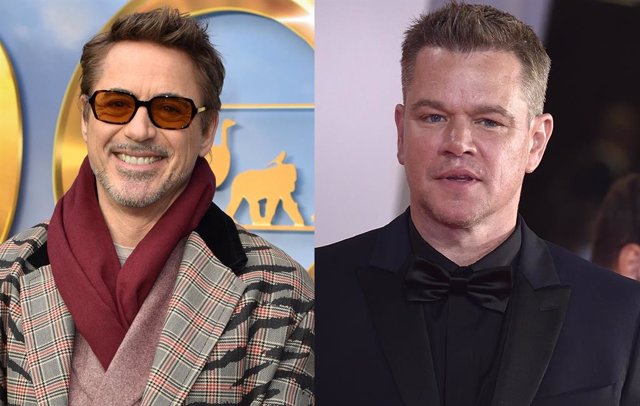 Robert Downey Jr. Y Matt Damon fichan por lo nuevo de Christopher Nolan, Oppenheimer