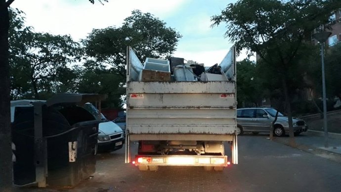 Recogida de residuos en la Coma