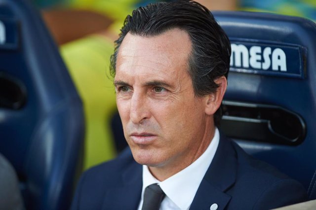 Archivo - Unai Emery, entrenador del Villarreal.