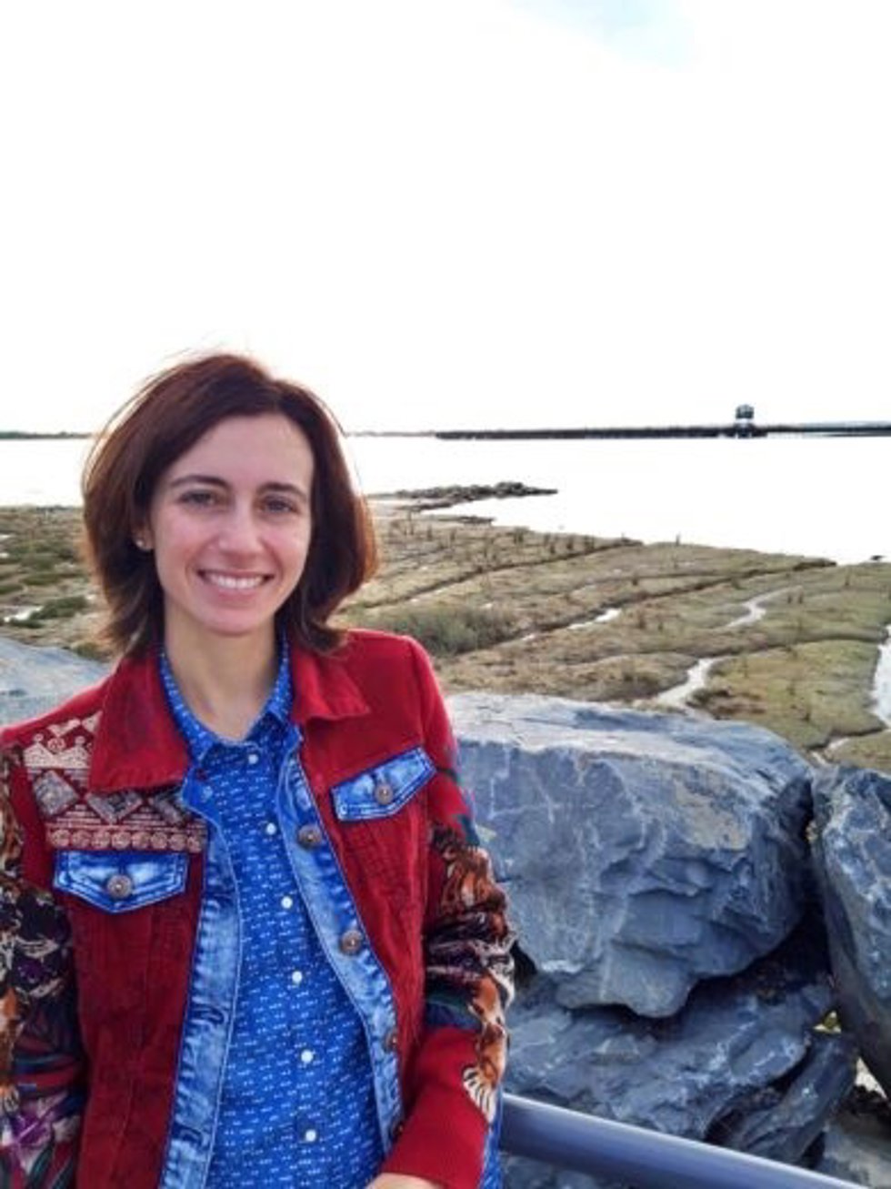La investigadora de la Universidad de Huelva Patricia Gómez, autora del artículo.
