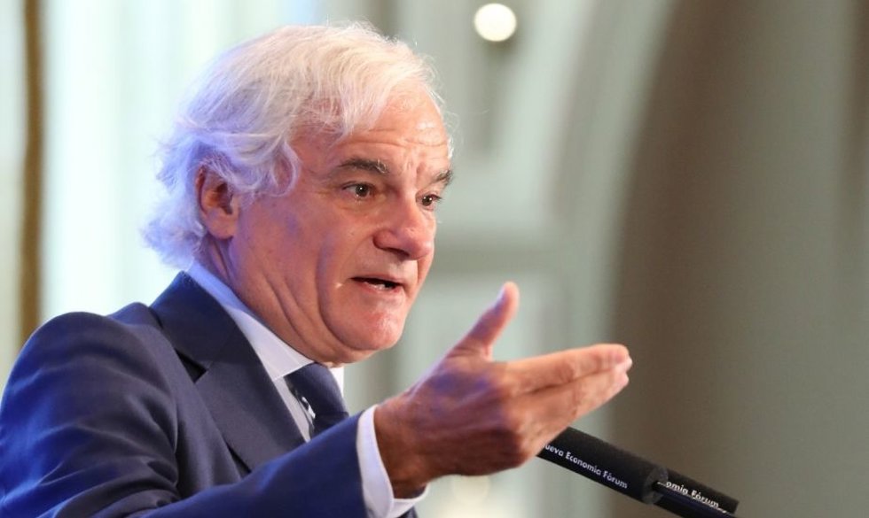 El presidente de la Confederación Empresarial de Madrid (CEIM), Miguel Garrido
