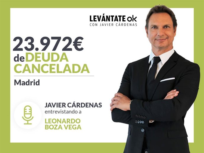 Javier Cárdenas, defensor del cliente en Repara Tu Deuda