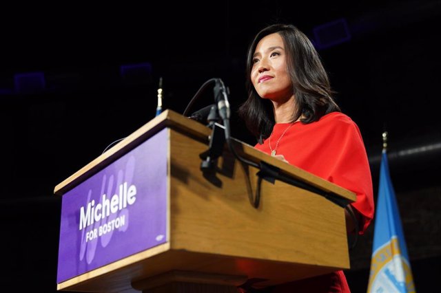 La alcaldesa electa de Boston, Michelle Wu.