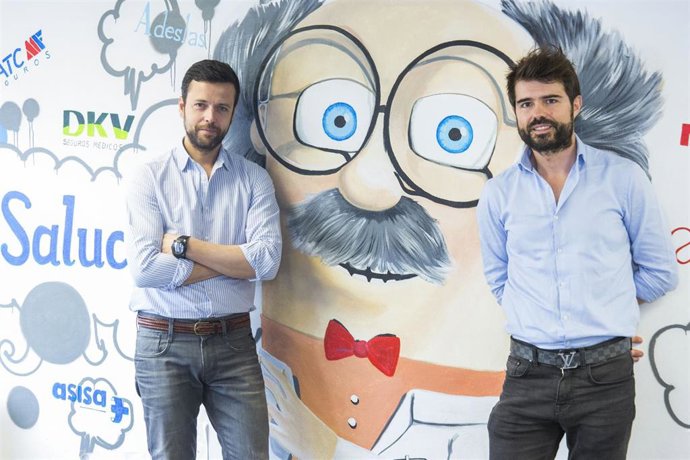 Archivo - Los fundadores de Doctor i, Albert Castells y José López