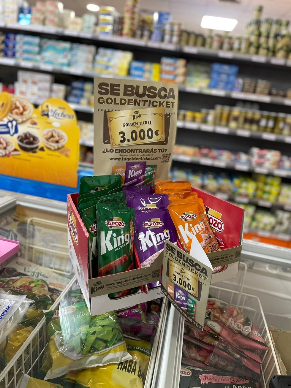Los premios se pueden encontrar en cualquiera de las especialidades de snack de El Pozo King: King Fuet Original, King Pollo y King Hot & Spicy