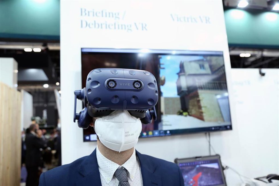 Indra lanza una nueva versión de su simulador de entrenamiento militar Víctrix con Realidad Virtual
