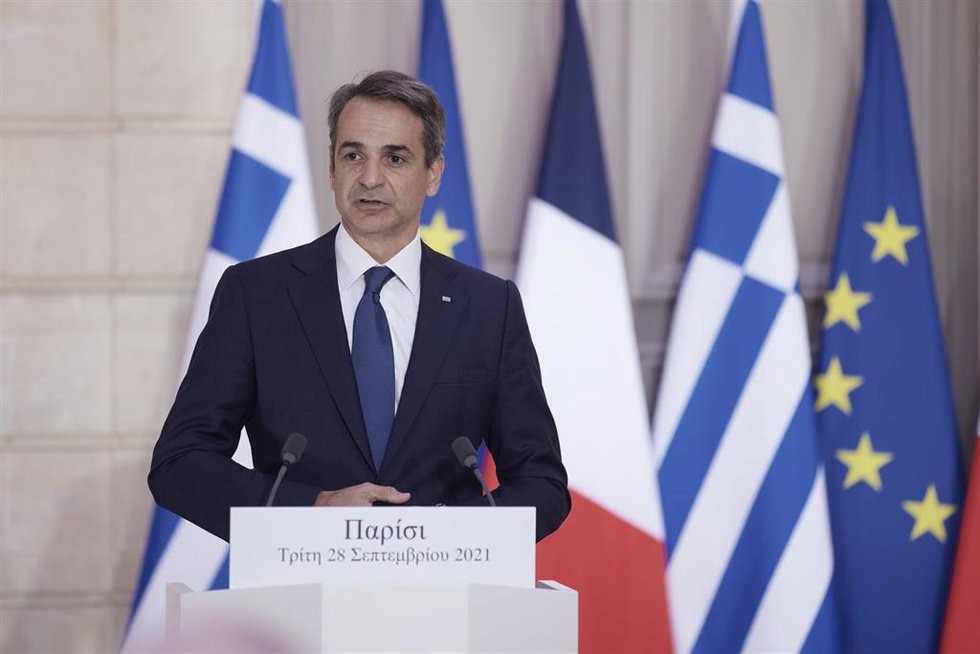 Archivo - El primer ministro de Grecia, Kyriakos Mitsotakis. 