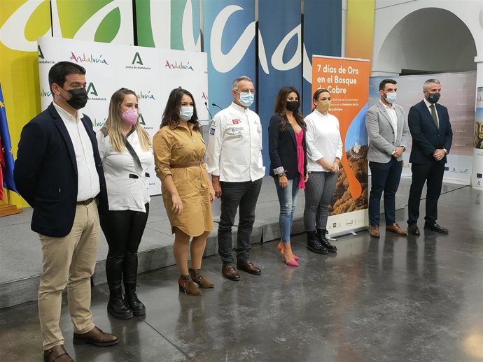 Presentación de la Semana de la Castaña que se celebra en Jubrique (Málaga) del día 8 al 14 con actividades y talleres gastronómicos