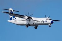 Canaryfly retoma los vuelos con La Palma tras la evolución favorable de la nube de ceniza