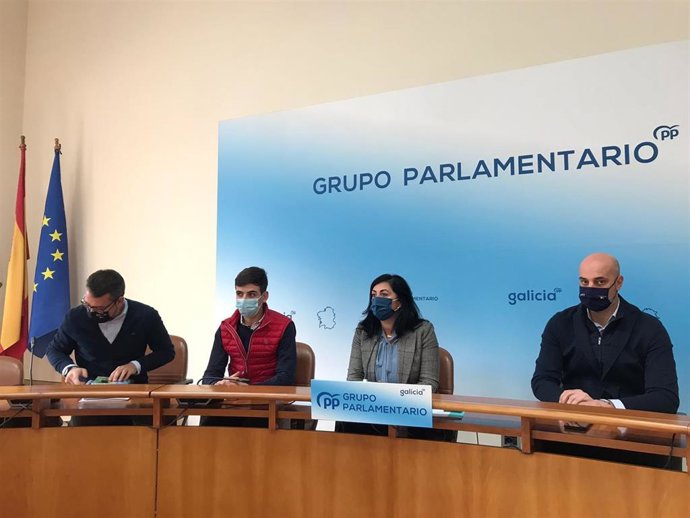 Elena Candia, portavoz en materia de medio rural del Grupo Popular en la Cámara gallega, presenta enmienda del Senado para la ley de cadena alimentaria