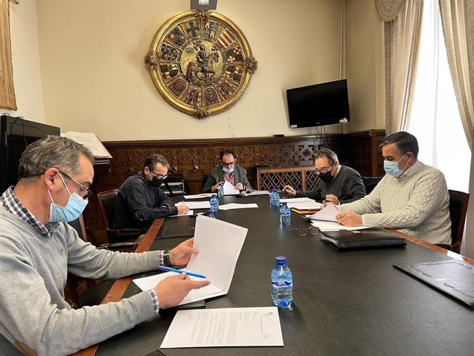 Reunión del jurado del Premio Provincial de Turismo de Soria.