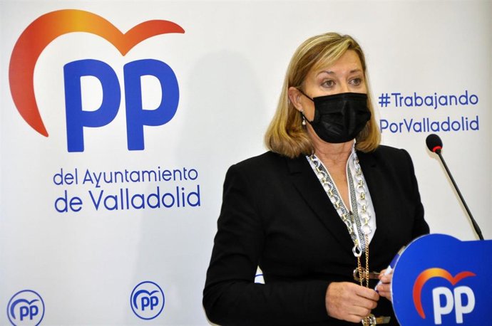 La presidenta del Grupo Municipal Popular, Pilar del Olmo.