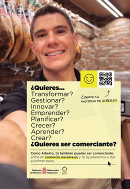 Uno de los carteles de la campaña