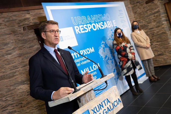 Feijóo participa en un acto en Folgoso do Courel (Lugo).